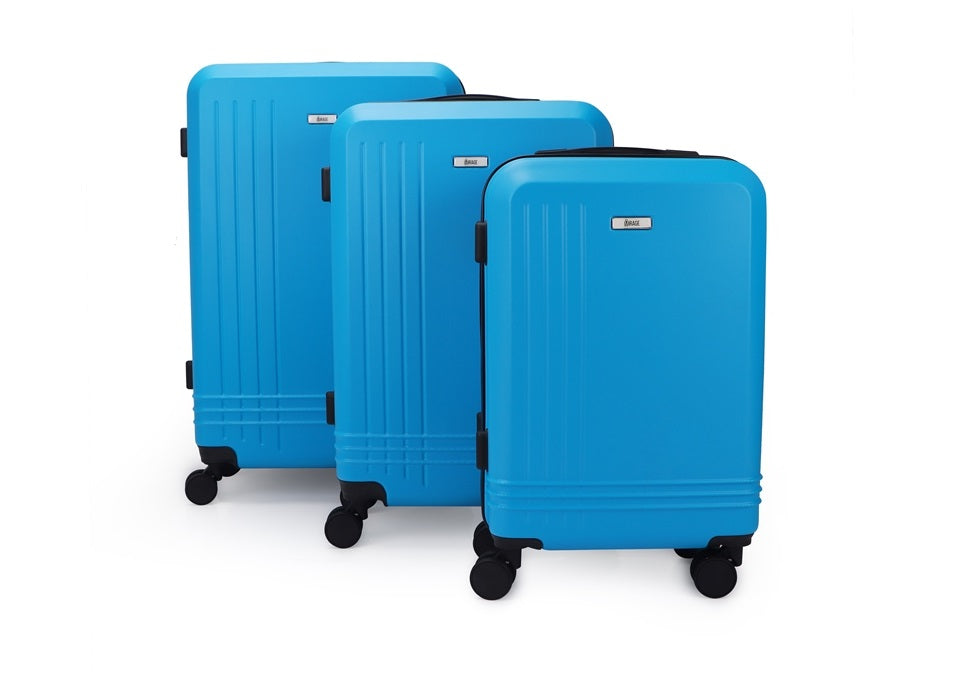 Alisa ABS Hard shell Lightweight 360 Dual Spinning Wheels Combo Lock 28" 24", 20" 3 Piece Luggage Set