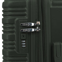 IZOD Romeo 20-Inch Carry-On Luggage – Lightweight Expandable ABS Hardside Suitcase with 360° Dual Spinner Wheels & Built-In Combo Lock