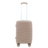 IZOD Romeo 20-Inch Carry-On Luggage – Lightweight Expandable ABS Hardside Suitcase with 360° Dual Spinner Wheels & Built-In Combo Lock