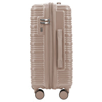 IZOD Romeo 20-Inch Carry-On Luggage – Lightweight Expandable ABS Hardside Suitcase with 360° Dual Spinner Wheels & Built-In Combo Lock