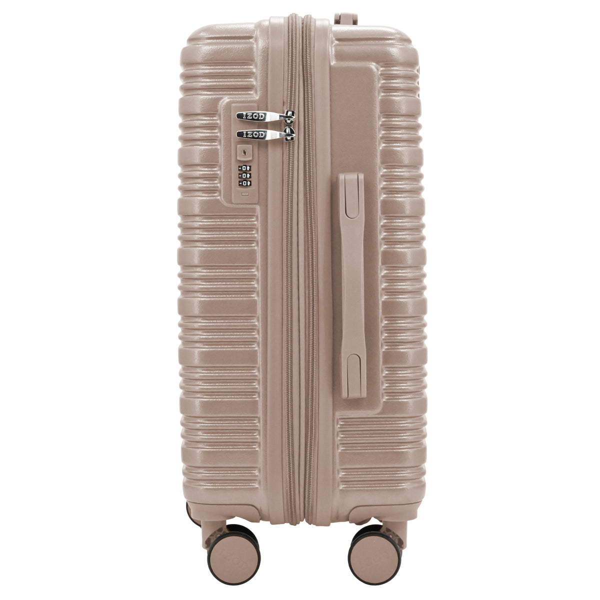 IZOD Romeo 20-Inch Carry-On Luggage – Lightweight Expandable ABS Hardside Suitcase with 360° Dual Spinner Wheels & Built-In Combo Lock