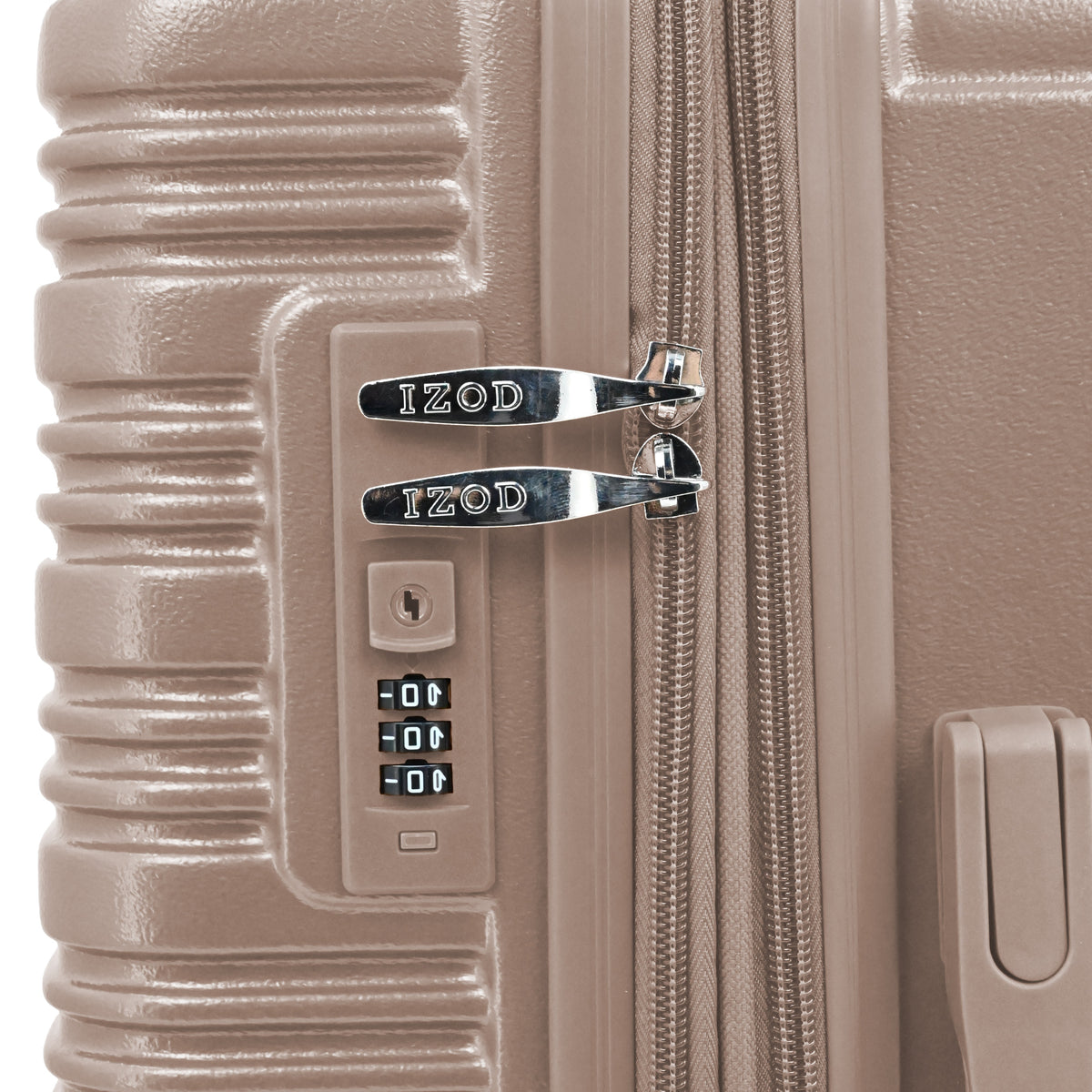 IZOD Romeo 20-Inch Carry-On Luggage – Lightweight Expandable ABS Hardside Suitcase with 360° Dual Spinner Wheels & Built-In Combo Lock