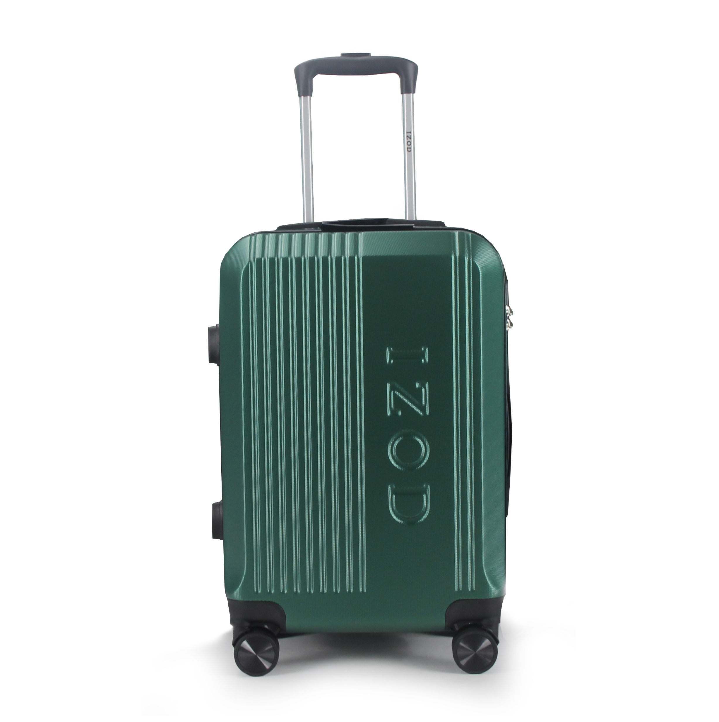 IZOD Zane 20-Inch Carry-On Luggage – Lightweight Expandable ABS Hardside Suitcase with 360° Dual Spinner Wheels & Built-In Combo Lock