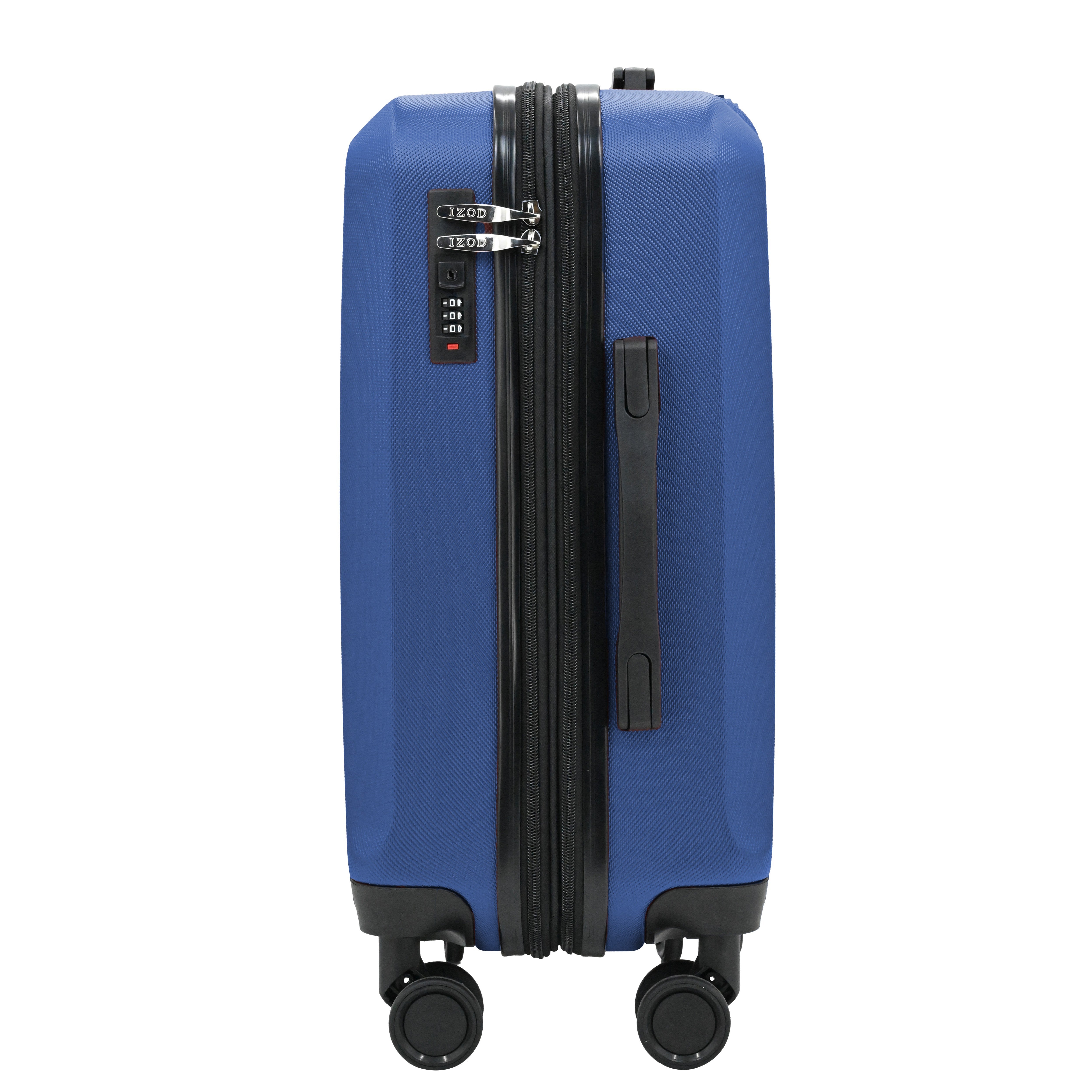 IZOD Zane 20-Inch Carry-On Luggage – Lightweight Expandable ABS Hardside Suitcase with 360° Dual Spinner Wheels & Built-In Combo Lock