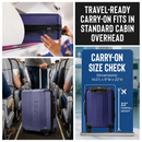 Zane 20 Inch Carry-On Expandable Spinner with Combo Lock