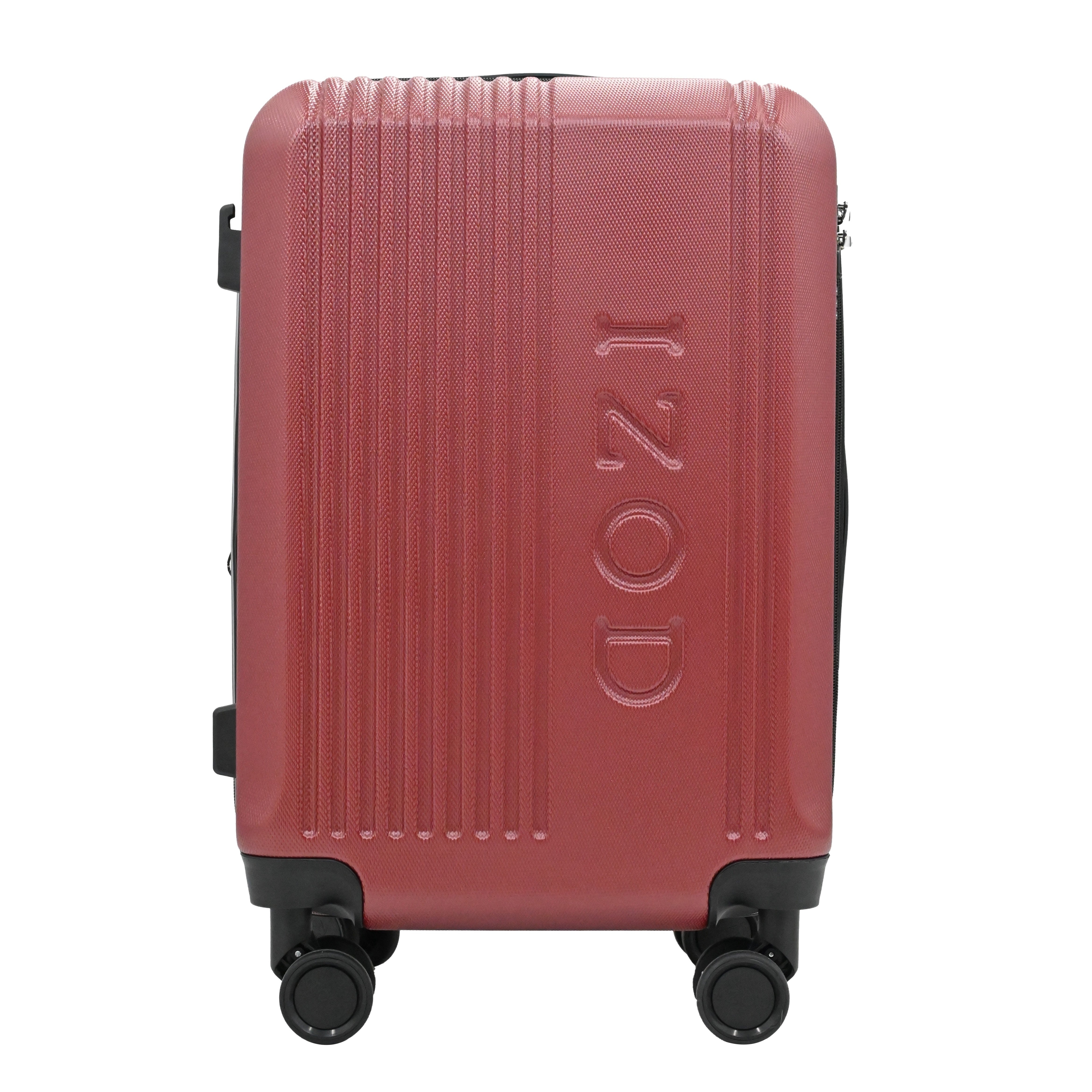 IZOD Zane 20-Inch Carry-On Luggage – Lightweight Expandable ABS Hardside Suitcase with 360° Dual Spinner Wheels & Built-In Combo Lock