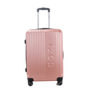 IZOD Zane 20-Inch Carry-On Luggage – Lightweight Expandable ABS Hardside Suitcase with 360° Dual Spinner Wheels & Built-In Combo Lock