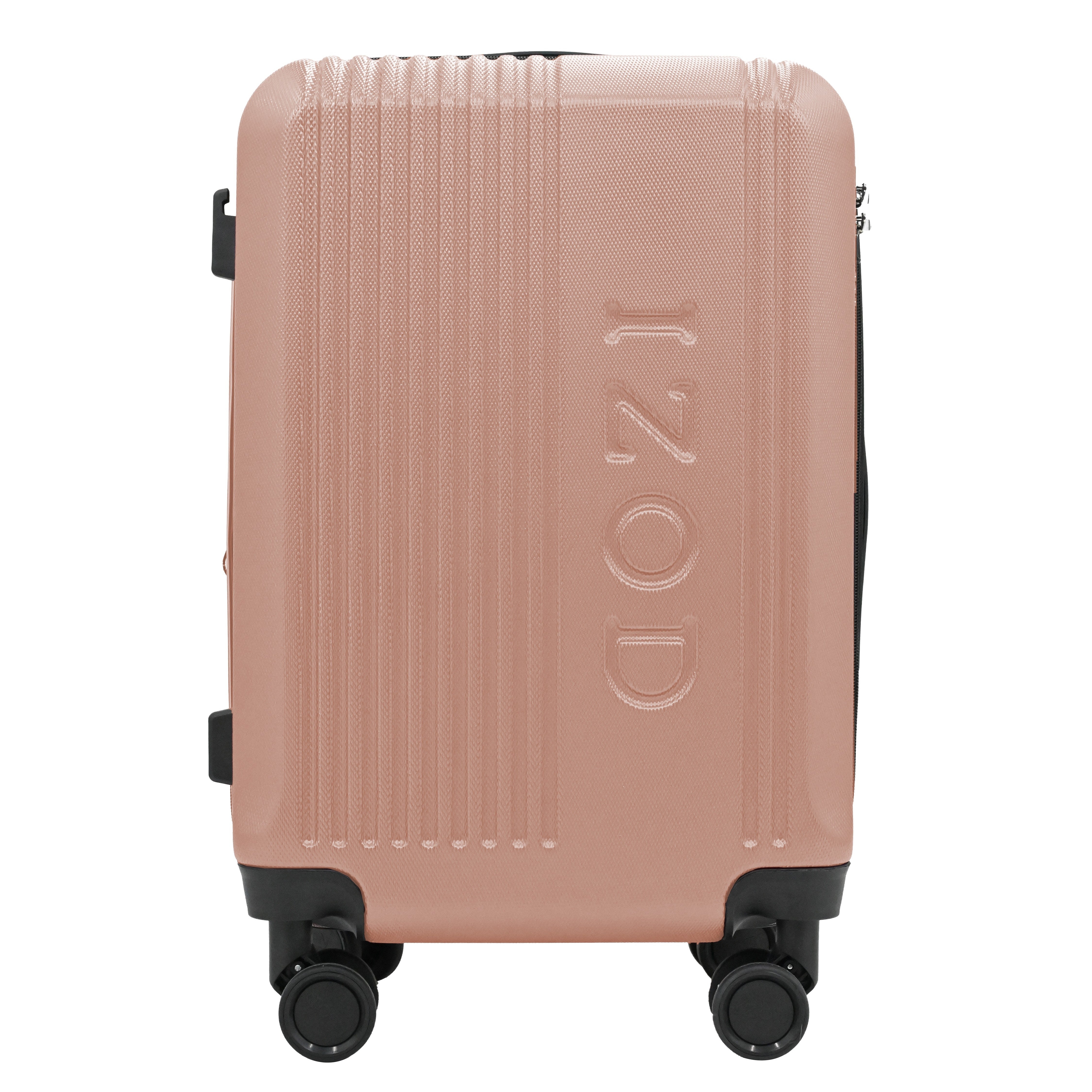 IZOD Zane 20-Inch Carry-On Luggage – Lightweight Expandable ABS Hardside Suitcase with 360° Dual Spinner Wheels & Built-In Combo Lock