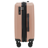 IZOD Zane 20-Inch Carry-On Luggage – Lightweight Expandable ABS Hardside Suitcase with 360° Dual Spinner Wheels & Built-In Combo Lock