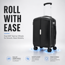 IZOD Mateo 20-Inch Carry-On Luggage – Lightweight Expandable ABS Hardside Suitcase with 360° Dual Spinner Wheels & Built-In Combo Lock