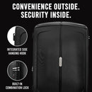 IZOD Mateo 20-Inch Carry-On Luggage – Lightweight Expandable ABS Hardside Suitcase with 360° Dual Spinner Wheels & Built-In Combo Lock