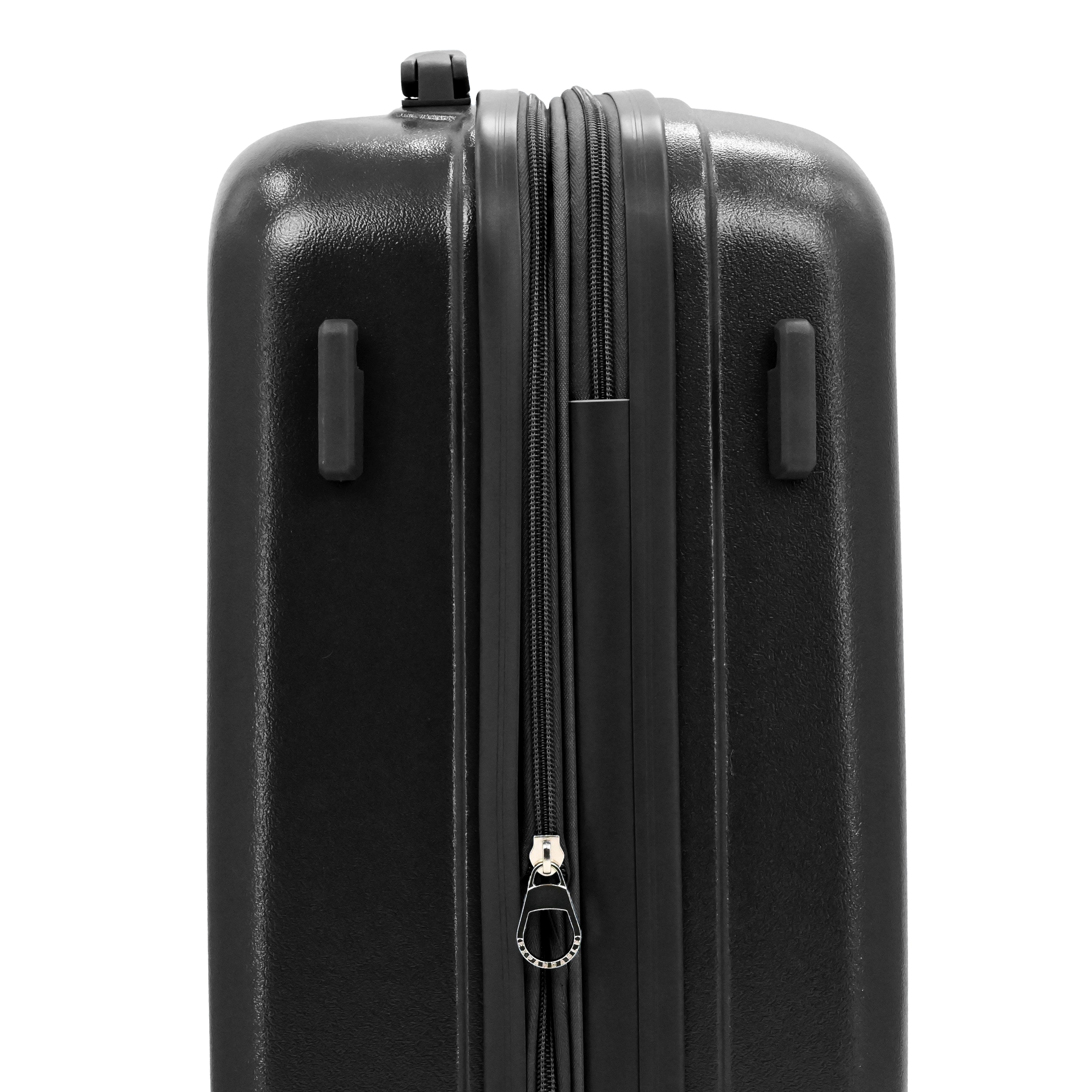IZOD Mateo 20-Inch Carry-On Luggage – Lightweight Expandable ABS Hardside Suitcase with 360° Dual Spinner Wheels & Built-In Combo Lock