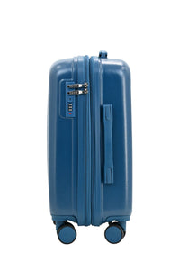 IZOD Mateo 20-Inch Carry-On Luggage – Lightweight Expandable ABS Hardside Suitcase with 360° Dual Spinner Wheels & Built-In Combo Lock
