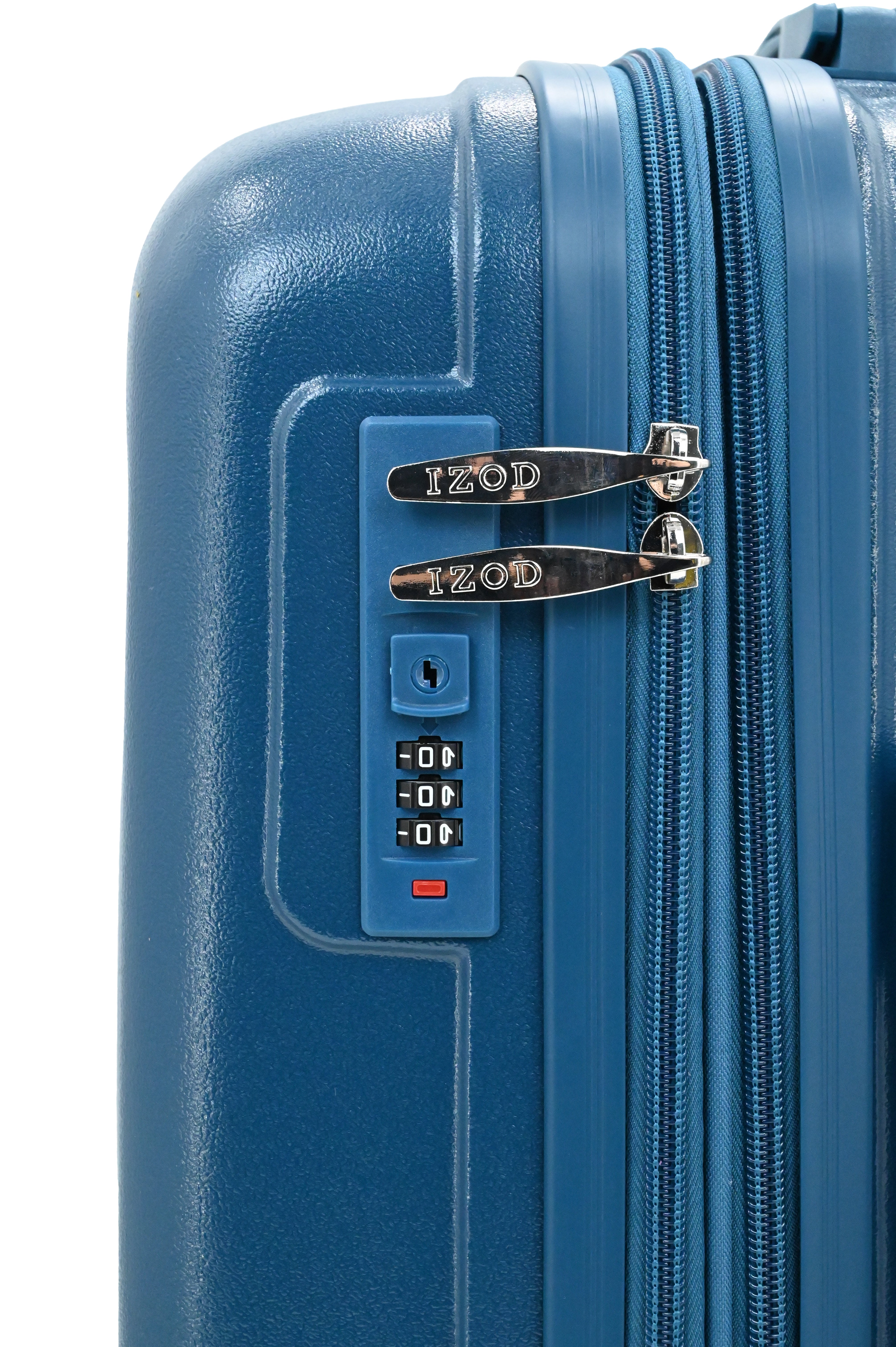 IZOD Mateo 20-Inch Carry-On Luggage – Lightweight Expandable ABS Hardside Suitcase with 360° Dual Spinner Wheels & Built-In Combo Lock