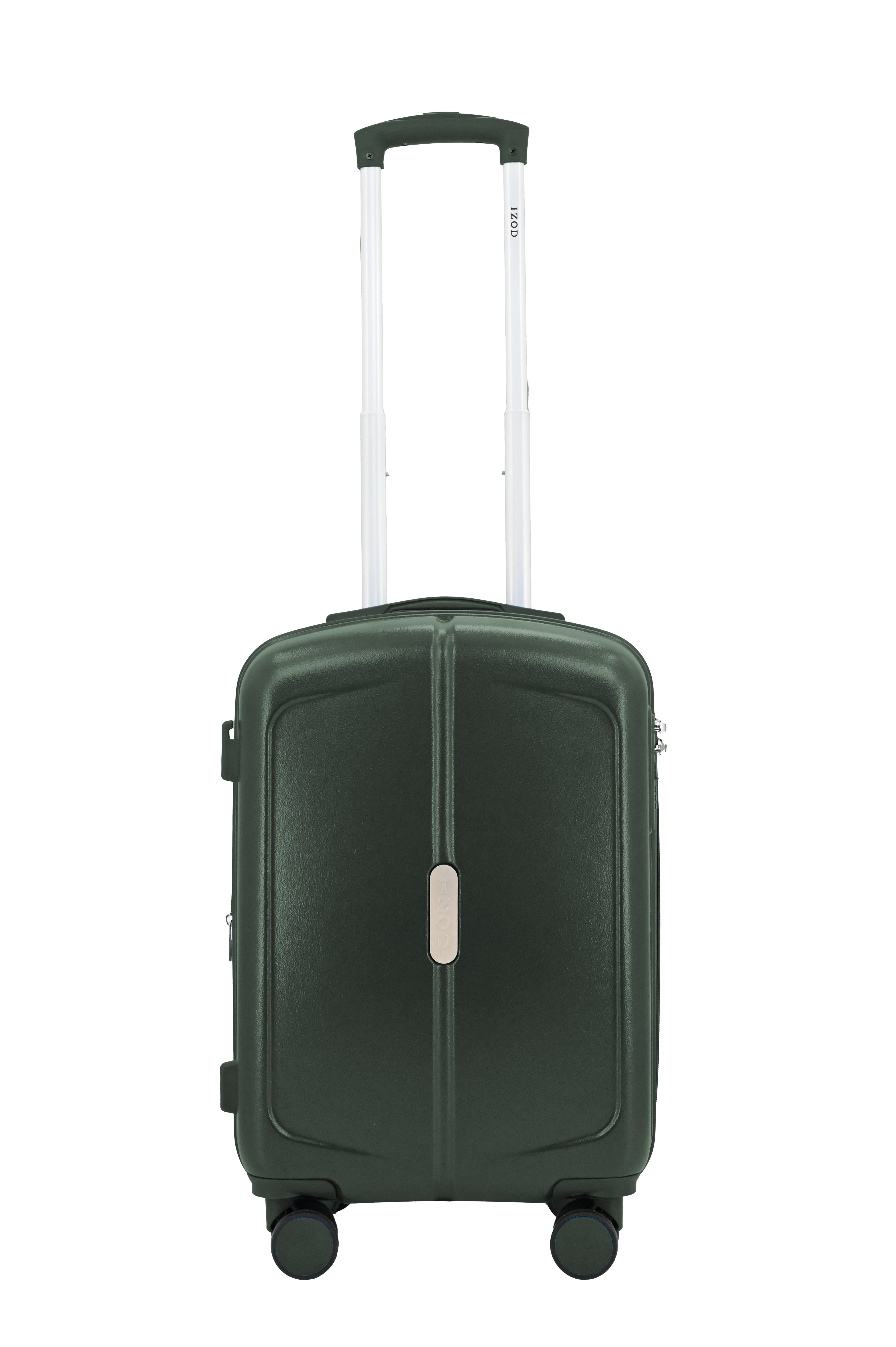 IZOD Mateo 20-Inch Carry-On Luggage – Lightweight Expandable ABS Hardside Suitcase with 360° Dual Spinner Wheels & Built-In Combo Lock