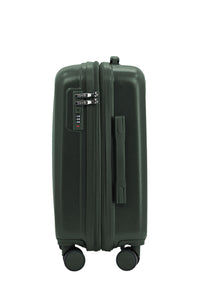 IZOD Mateo 20-Inch Carry-On Luggage – Lightweight Expandable ABS Hardside Suitcase with 360° Dual Spinner Wheels & Built-In Combo Lock