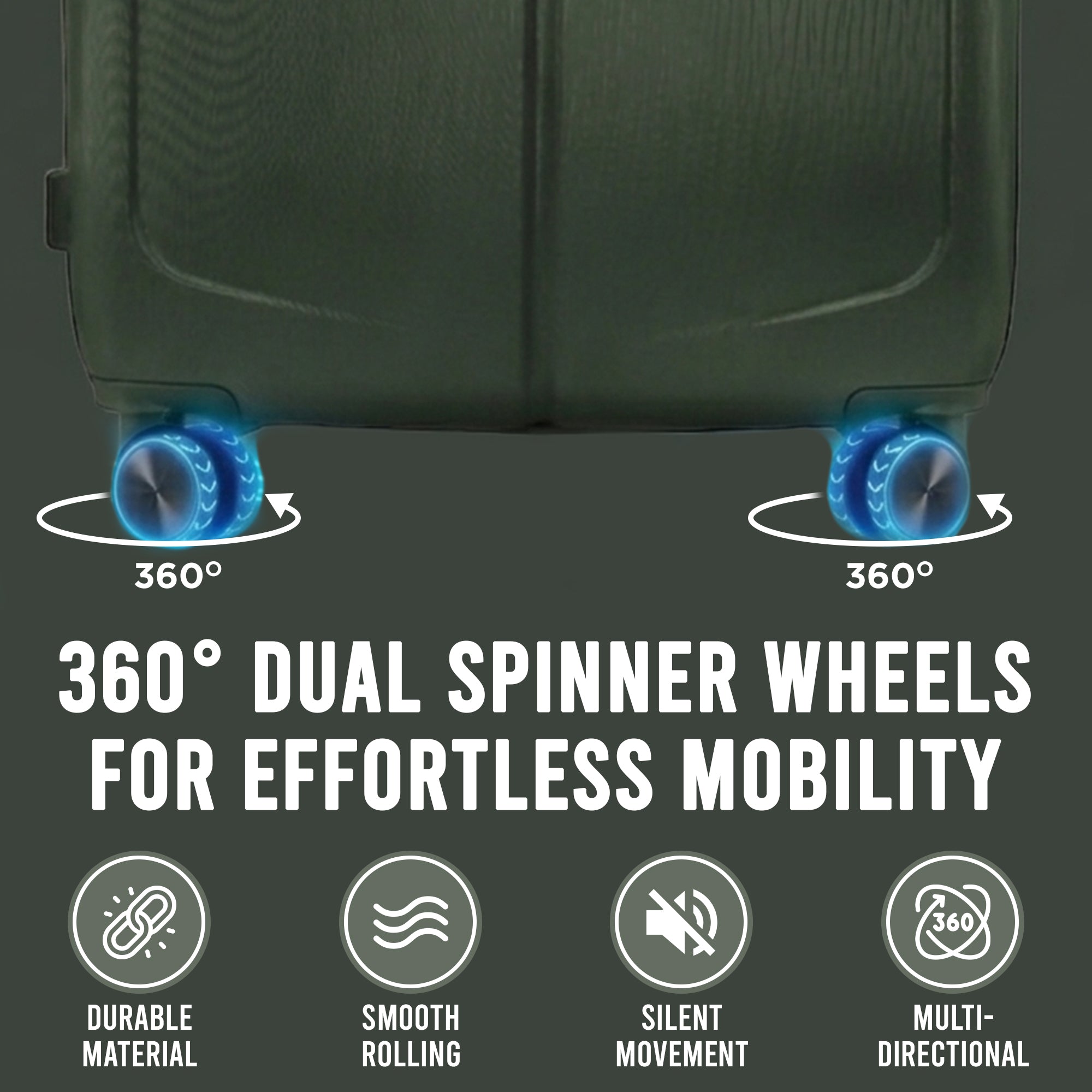 IZOD Mateo 20-Inch Carry-On Luggage – Lightweight Expandable ABS Hardside Suitcase with 360° Dual Spinner Wheels & Built-In Combo Lock