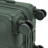IZOD Mateo 20-Inch Carry-On Luggage – Lightweight Expandable ABS Hardside Suitcase with 360° Dual Spinner Wheels & Built-In Combo Lock