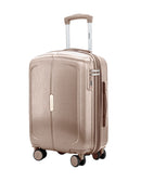 IZOD Mateo 20-Inch Carry-On Luggage – Lightweight Expandable ABS Hardside Suitcase with 360° Dual Spinner Wheels & Built-In Combo Lock