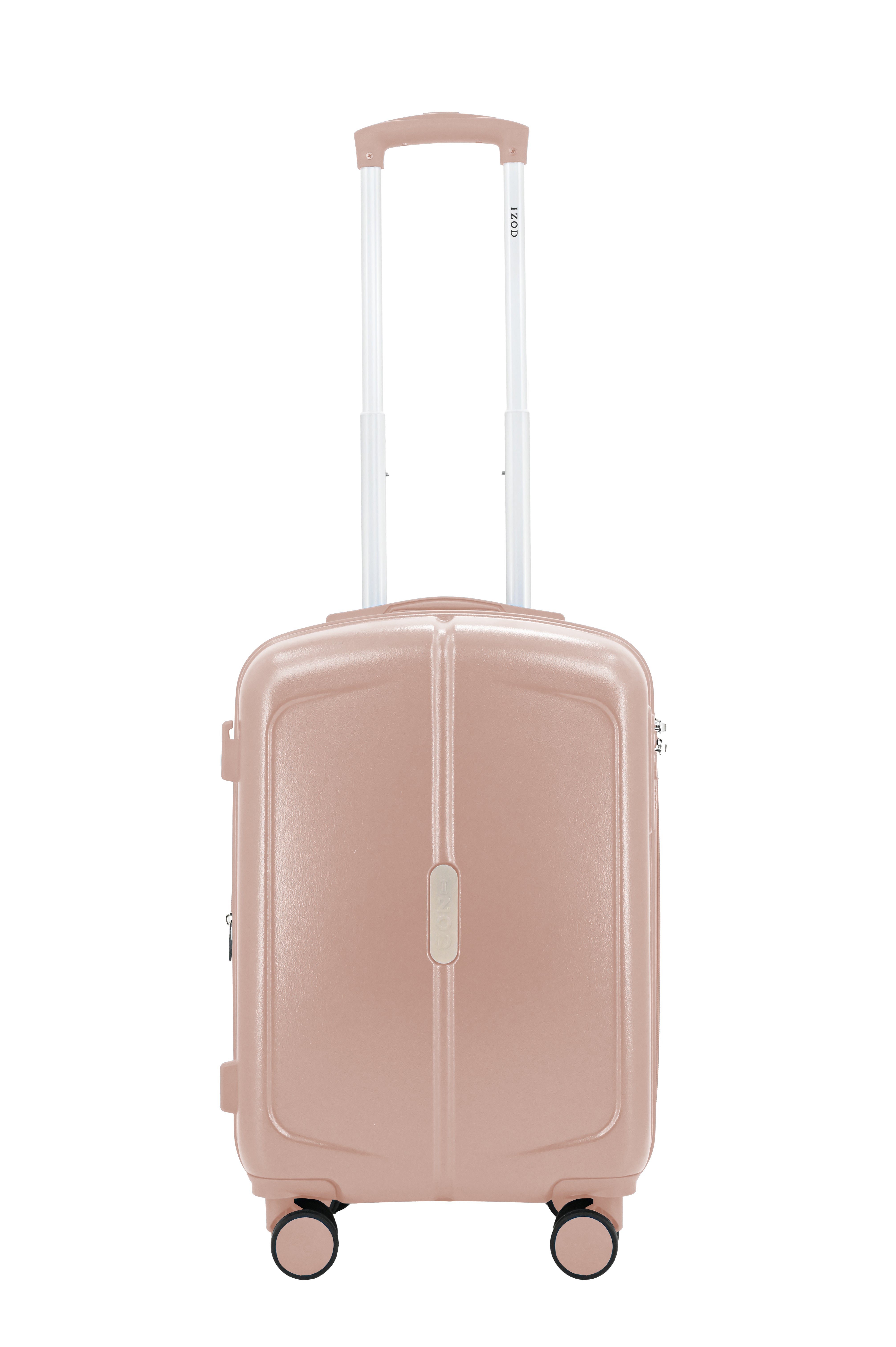 IZOD Mateo 20-Inch Carry-On Luggage – Lightweight Expandable ABS Hardside Suitcase with 360° Dual Spinner Wheels & Built-In Combo Lock