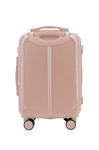 IZOD Mateo 20-Inch Carry-On Luggage – Lightweight Expandable ABS Hardside Suitcase with 360° Dual Spinner Wheels & Built-In Combo Lock