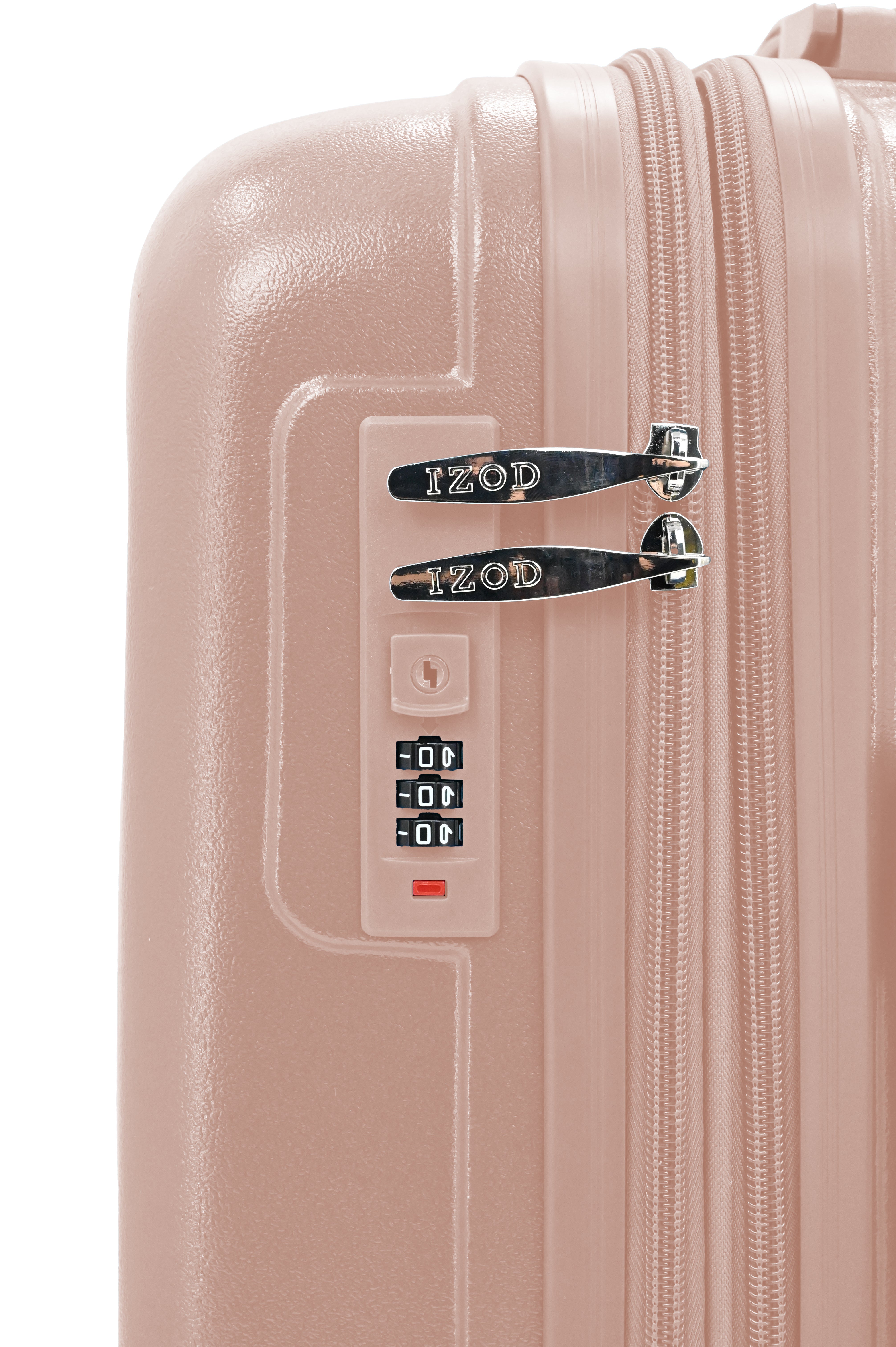 IZOD Mateo 20-Inch Carry-On Luggage – Lightweight Expandable ABS Hardside Suitcase with 360° Dual Spinner Wheels & Built-In Combo Lock