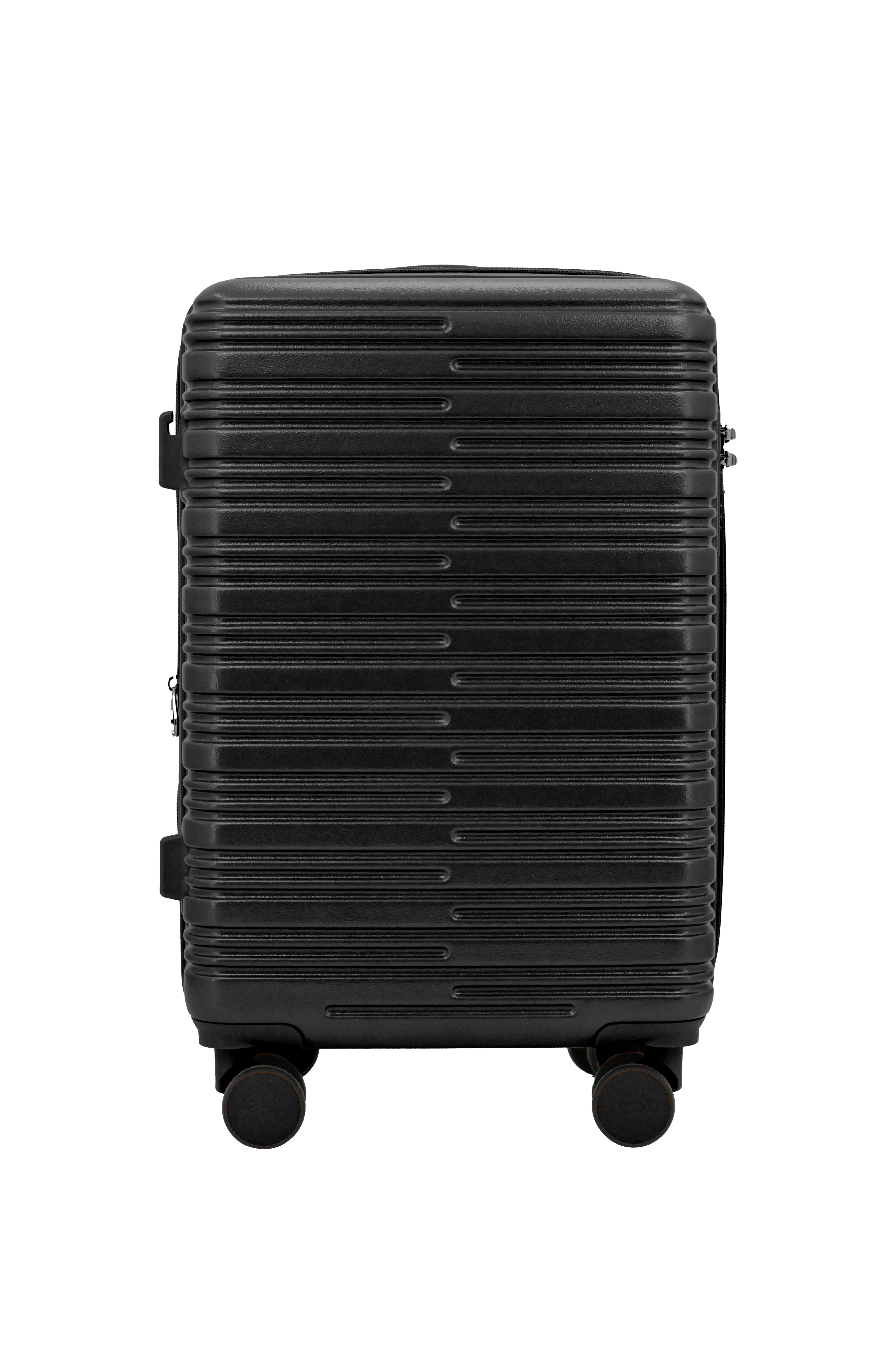 IZOD Romeo 20-Inch Carry-On Luggage – Lightweight Expandable ABS Hardside Suitcase with 360° Dual Spinner Wheels & Built-In Combo Lock