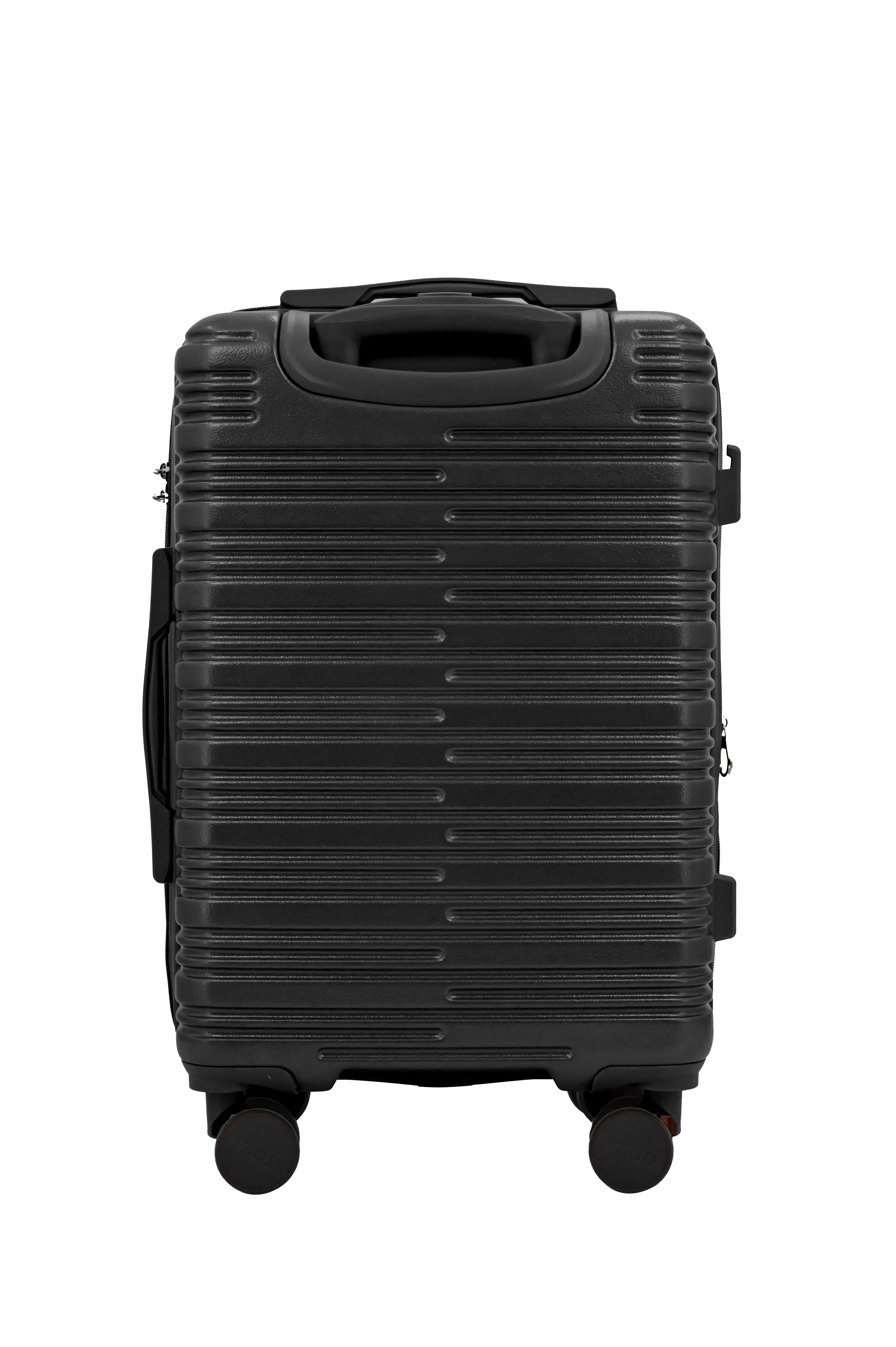 IZOD Romeo 20-Inch Carry-On Luggage – Lightweight Expandable ABS Hardside Suitcase with 360° Dual Spinner Wheels & Built-In Combo Lock
