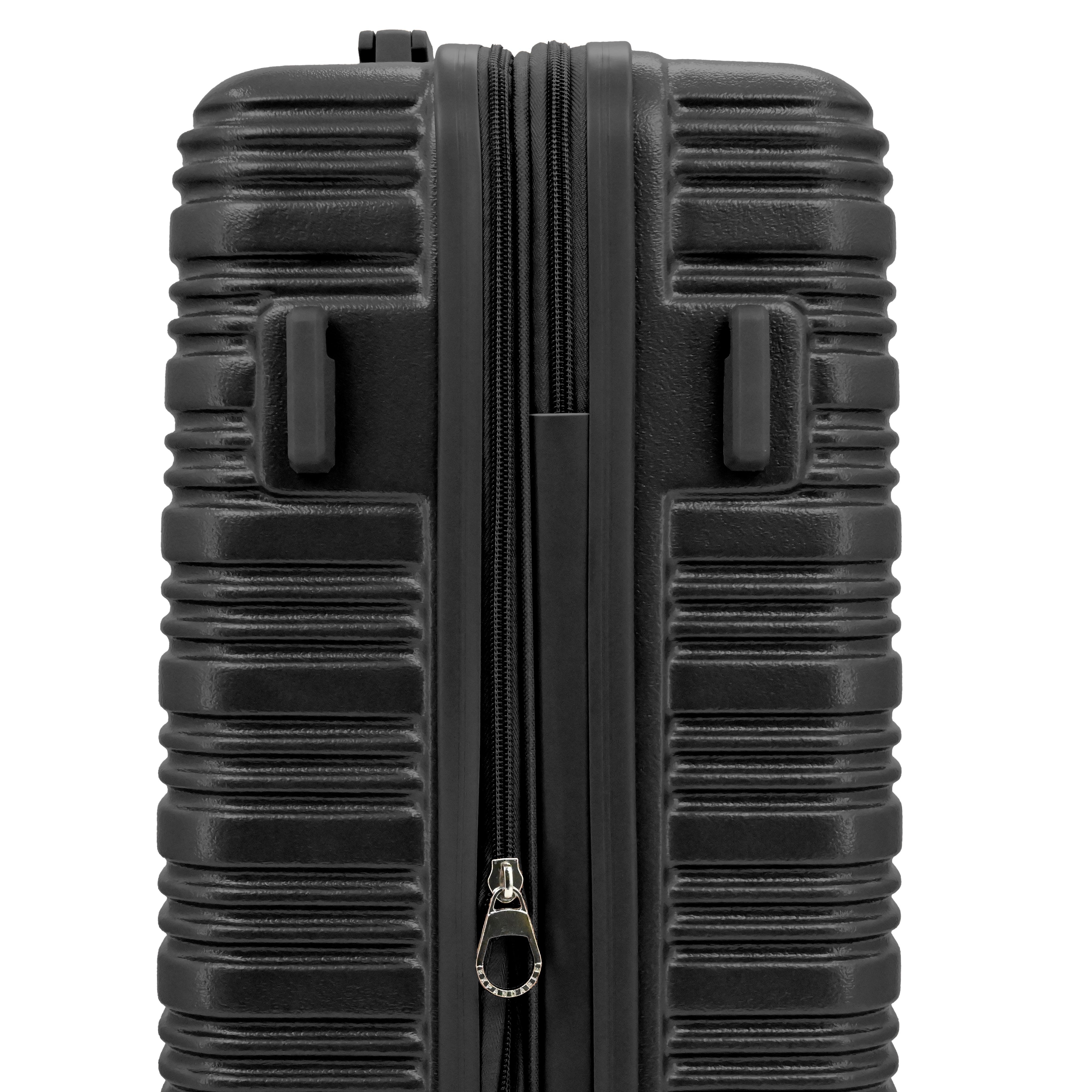 IZOD Romeo 20-Inch Carry-On Luggage – Lightweight Expandable ABS Hardside Suitcase with 360° Dual Spinner Wheels & Built-In Combo Lock