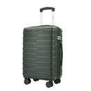 IZOD Romeo 20-Inch Carry-On Luggage – Lightweight Expandable ABS Hardside Suitcase with 360° Dual Spinner Wheels & Built-In Combo Lock