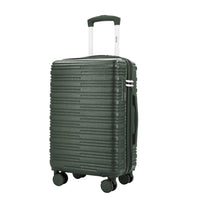 IZOD Romeo 20-Inch Carry-On Luggage – Lightweight Expandable ABS Hardside Suitcase with 360° Dual Spinner Wheels & Built-In Combo Lock