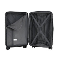 IZOD Romeo 20-Inch Carry-On Luggage – Lightweight Expandable ABS Hardside Suitcase with 360° Dual Spinner Wheels & Built-In Combo Lock