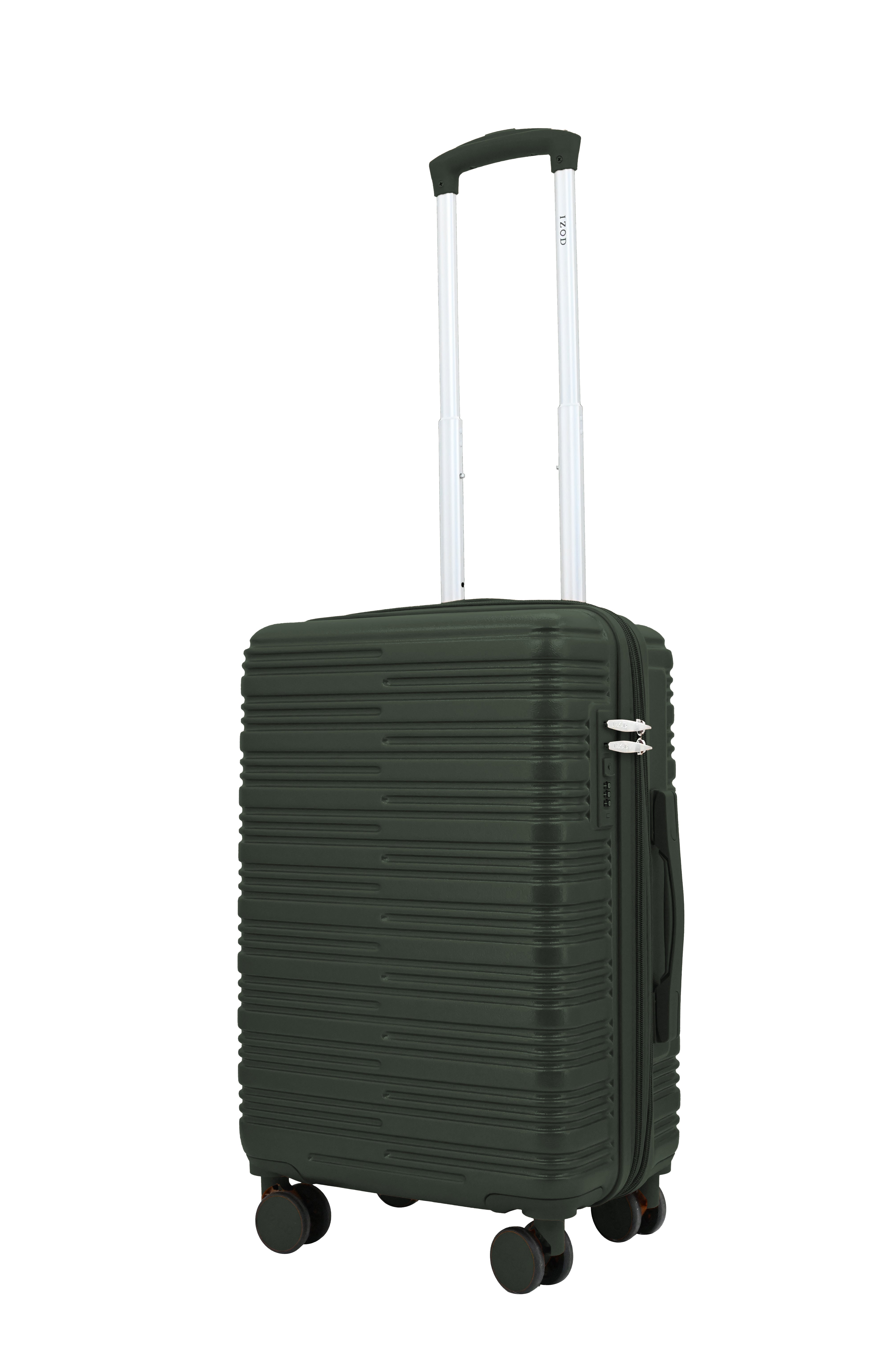 IZOD Romeo 20-Inch Carry-On Luggage – Lightweight Expandable ABS Hardside Suitcase with 360° Dual Spinner Wheels & Built-In Combo Lock
