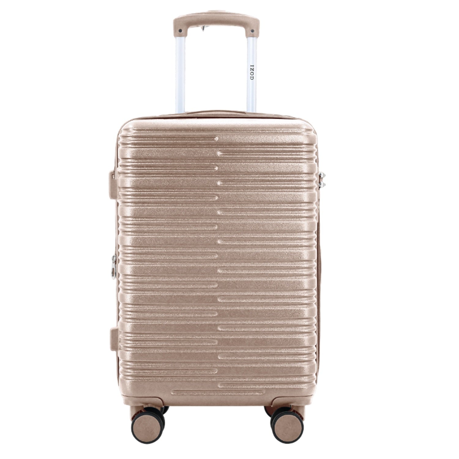 IZOD Romeo 20-Inch Carry-On Luggage – Lightweight Expandable ABS Hardside Suitcase with 360° Dual Spinner Wheels & Built-In Combo Lock