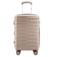 IZOD Romeo 20-Inch Carry-On Luggage – Lightweight Expandable ABS Hardside Suitcase with 360° Dual Spinner Wheels & Built-In Combo Lock