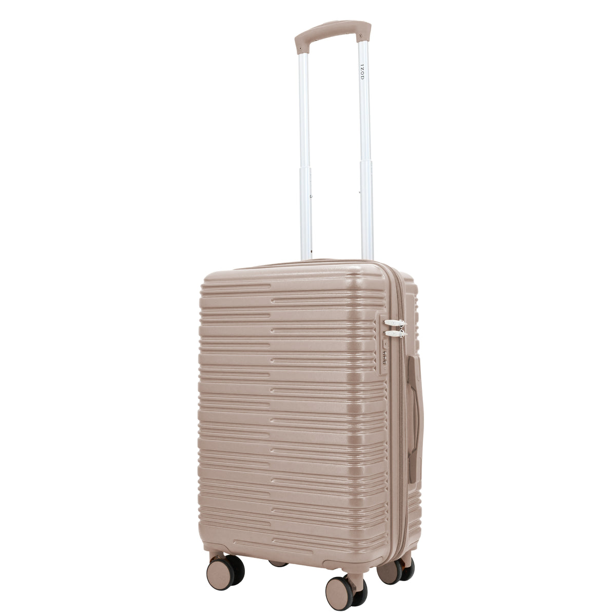 IZOD Romeo 20-Inch Carry-On Luggage – Lightweight Expandable ABS Hardside Suitcase with 360° Dual Spinner Wheels & Built-In Combo Lock