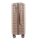 IZOD Romeo 20-Inch Carry-On Luggage – Lightweight Expandable ABS Hardside Suitcase with 360° Dual Spinner Wheels & Built-In Combo Lock