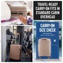 IZOD Romeo 20-Inch Carry-On Luggage – Lightweight Expandable ABS Hardside Suitcase with 360° Dual Spinner Wheels & Built-In Combo Lock