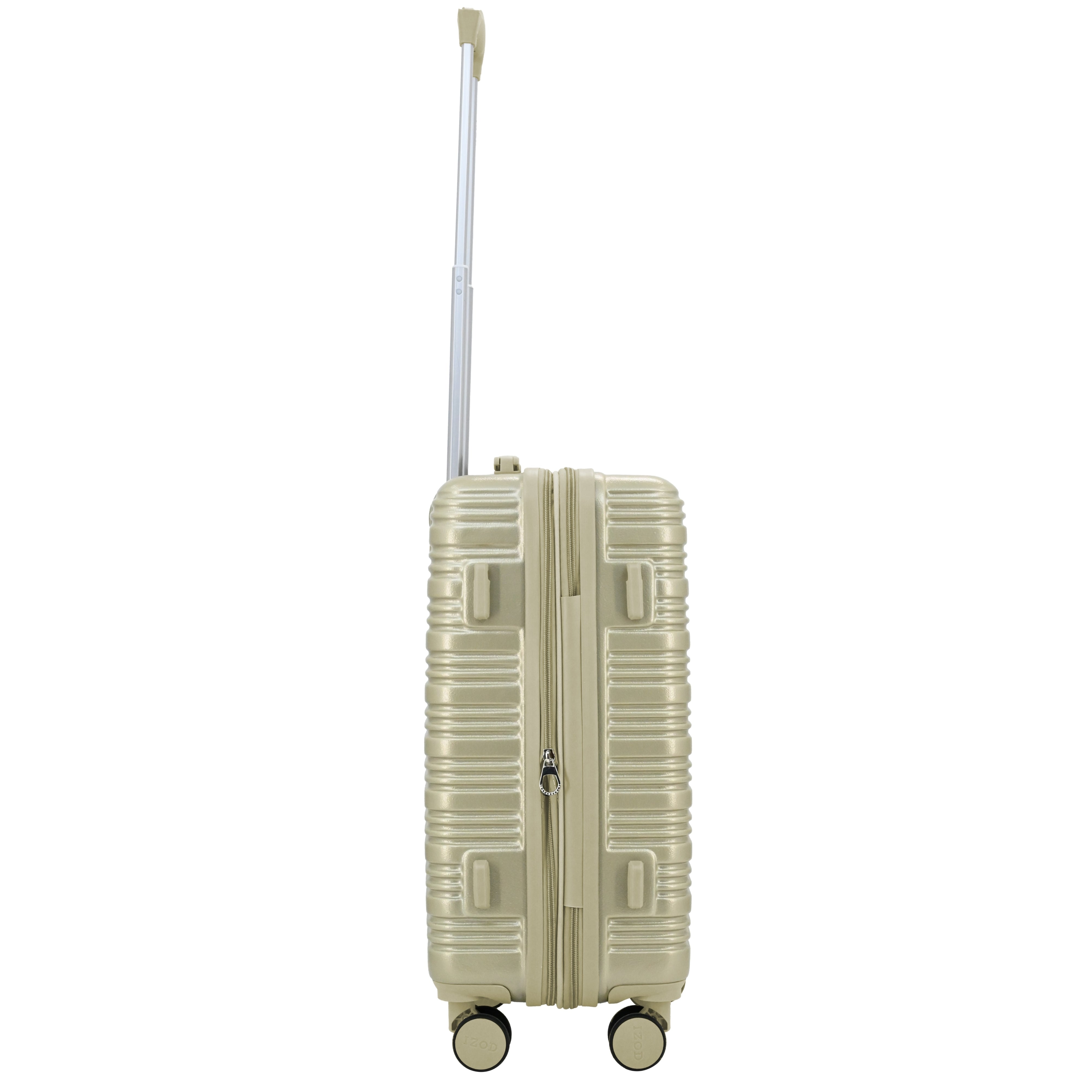 IZOD Romeo 20-Inch Carry-On Luggage – Lightweight Expandable ABS Hardside Suitcase with 360° Dual Spinner Wheels & Built-In Combo Lock