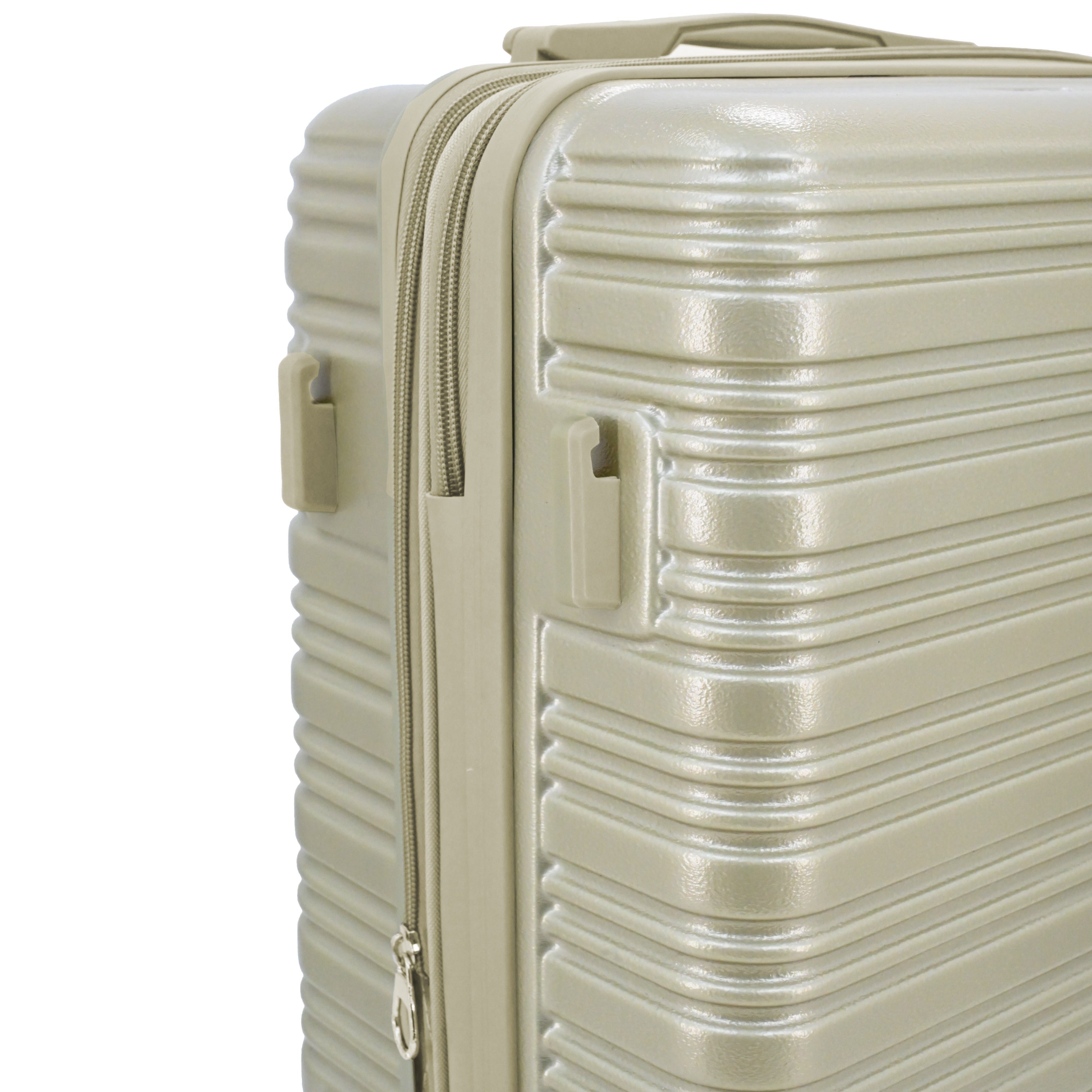 IZOD Romeo 20-Inch Carry-On Luggage – Lightweight Expandable ABS Hardside Suitcase with 360° Dual Spinner Wheels & Built-In Combo Lock