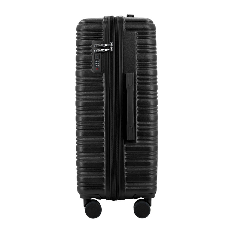 IZOD ROMEO 20-Inch Carry-On Luggage – Lightweight Expandable ABS Hardside Suitcase with 360° Dual Spinner Wheels & Built-In Combo Lock