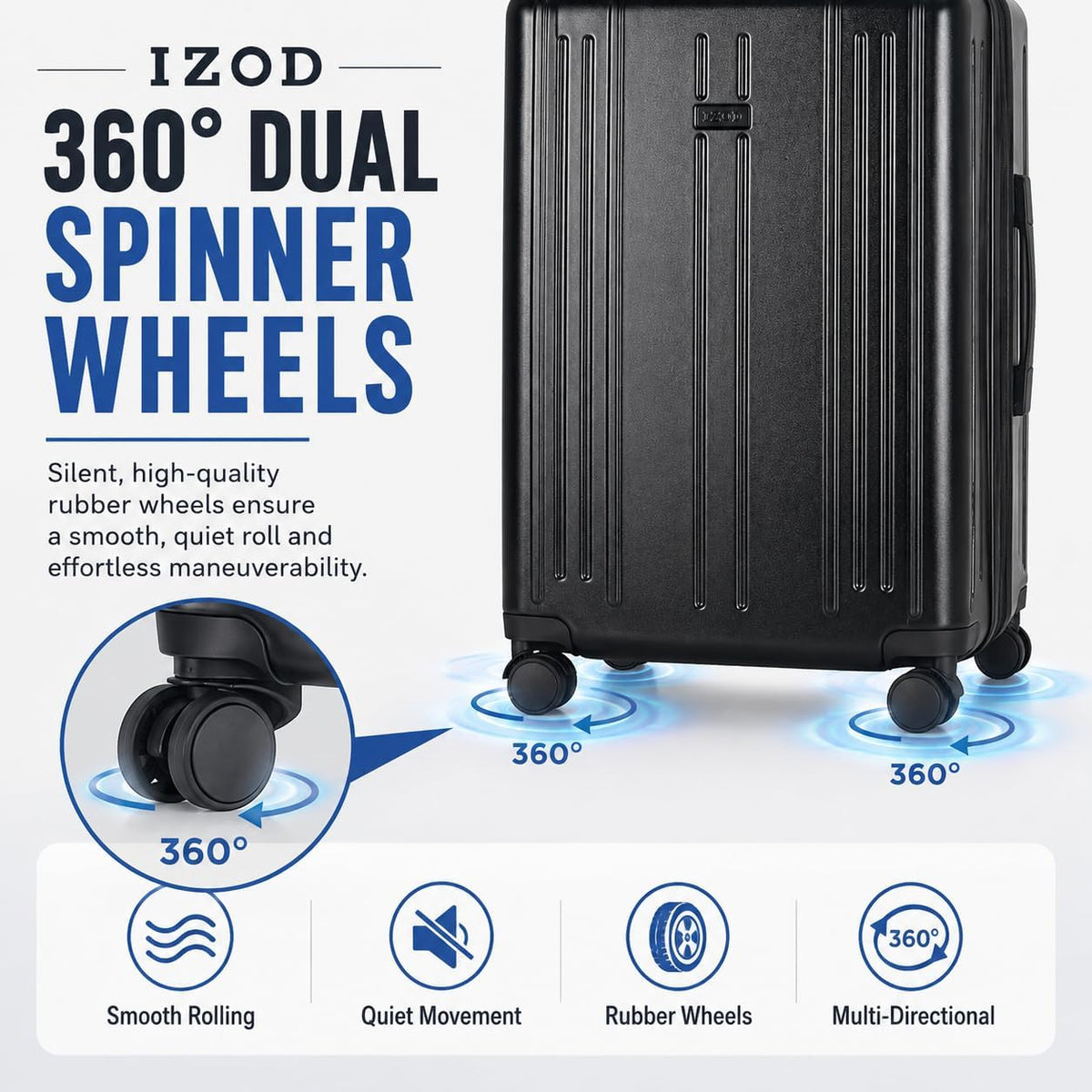 Isla 20 Inch Carry-On Expandable Spinner with Combo Lock