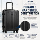 Isla 20 Inch Carry-On Expandable Spinner with Combo Lock
