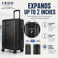 Isla 20 Inch Carry-On Expandable Spinner with Combo Lock