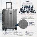 Isla 20 Inch Carry-On Expandable Spinner with Combo Lock