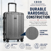 Isla 20 Inch Carry-On Expandable Spinner with Combo Lock