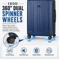Isla 20 Inch Carry-On Expandable Spinner with Combo Lock
