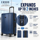 Isla 20 Inch Carry-On Expandable Spinner with Combo Lock
