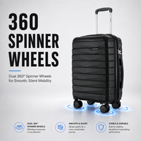 IZOD Soren 20 Inch Carry-On Expandable Hardside Luggage