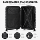 IZOD Marx 2 Piece Hardside Expandable Luggage Set, 20-Inch Carry-On & 28-Inch Checked Luggage